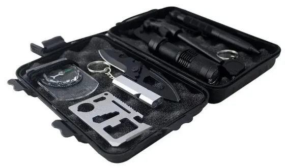 Туристический набор инструментов для выживания 8 предметов Коломыя