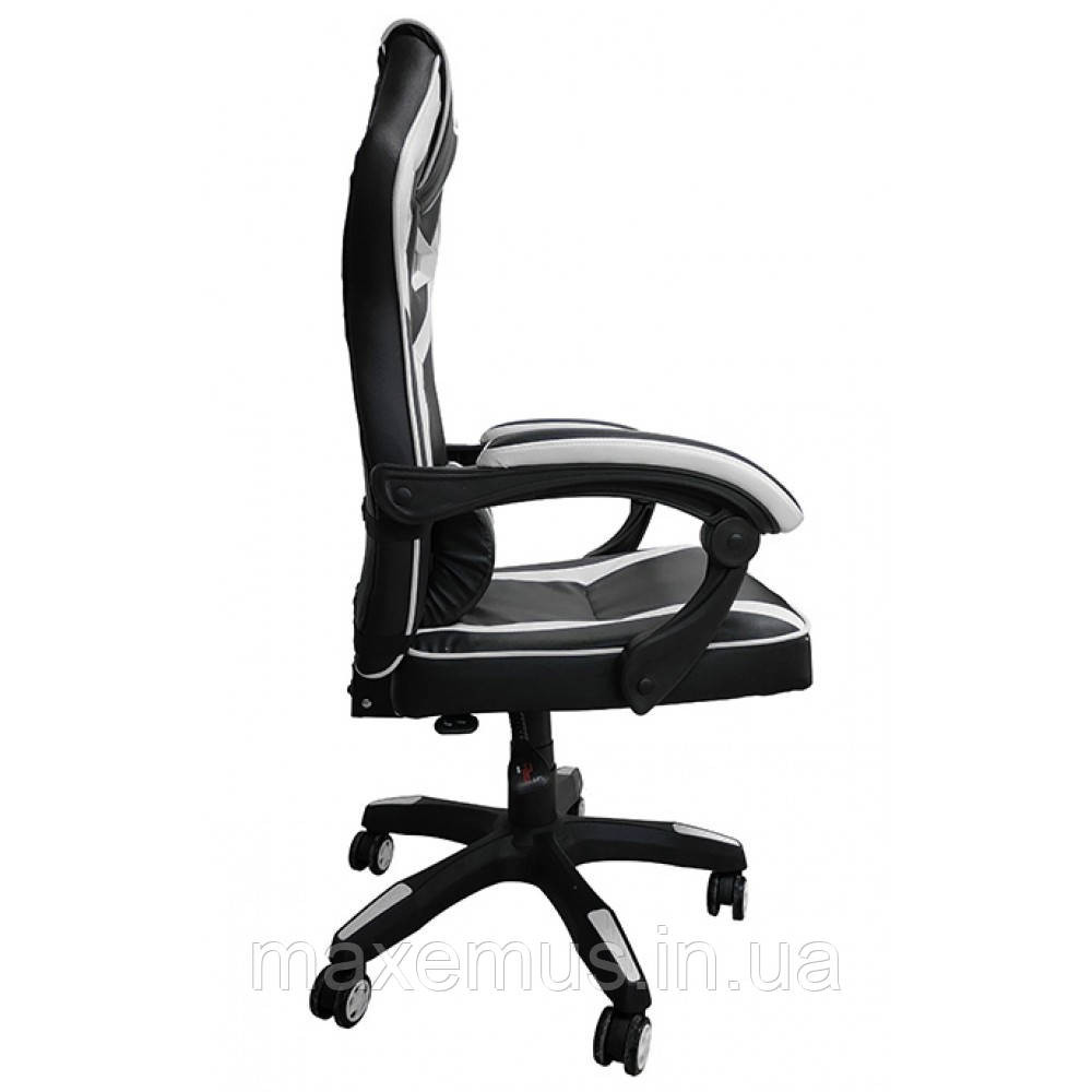 Геймерское раскладное кресло игровое для приставки профессиональное стул компьютерный Bonro B 8 2 7 белый Мостиска - изображение 6