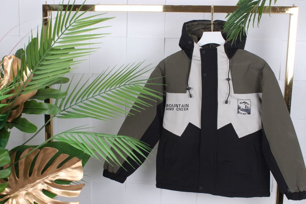 Демисезонная куртка оверсайз для мальчиков 130 Николаев - изображение 1