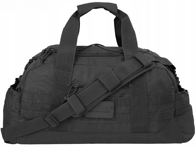 Тактична Сумка транспортна 25 літрів Mil-Tec "Combat Parachute Cargo" (13828002) Black Нововолинськ - фото 2