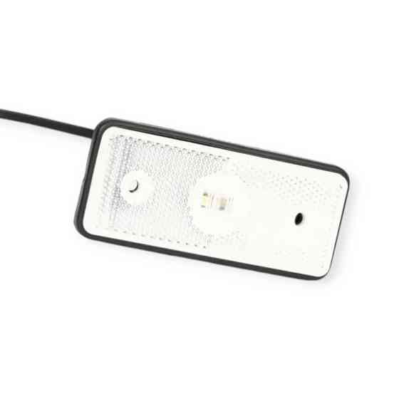 Фонарь прямоугольный белый 110х45мм (Spter) MD-013 B маркерный Мукачево