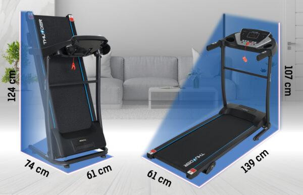 Беговая дорожка электрическая THUNDER TS-G8000 Киев - изображение 3