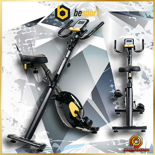 Складаний домашній велотренажер Besport до 130 кг із системою магнітного опору Велотренажер для схуднення Київ - фото 1