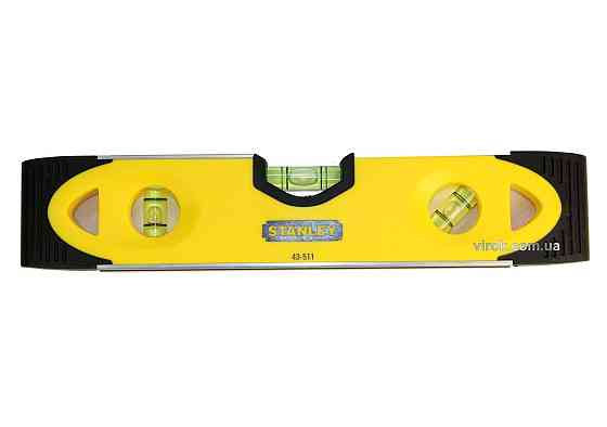 Рівень STANLEY "Torpedo Shockproof" : L= 23 см. 3 капсули Одеса