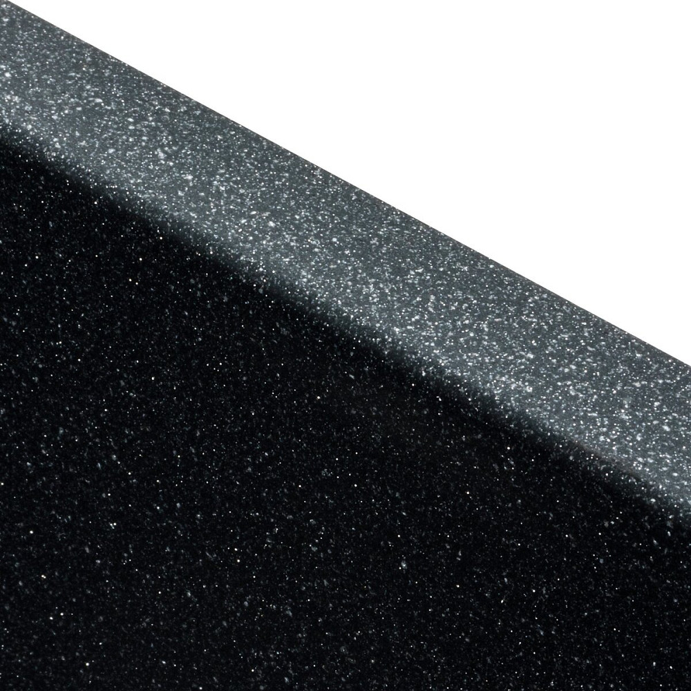 VALESO Гранітна мийка для кухні VALESO RUBA 4040 матова Антрацит Киев - изображение 7