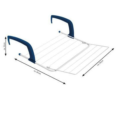 Сушилка для белья Casa Si Hot Plus White (CS92733H06) (DAS302376) Винница - изображение 2