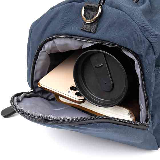 Спортивна сумка текстильна Vintage 20644 Синя Київ