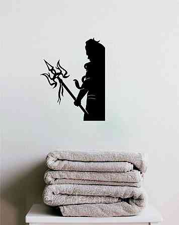 Декоративное настенное Панно «Посейдон» Декор на стену 110*86 см, Черный Киев