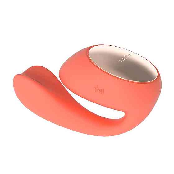Смарт-вібратор LELO Ida Wave Coral Red, вагінально-кліторальний, технологія WaveMotion, 2 мотори Sex Aura Київ