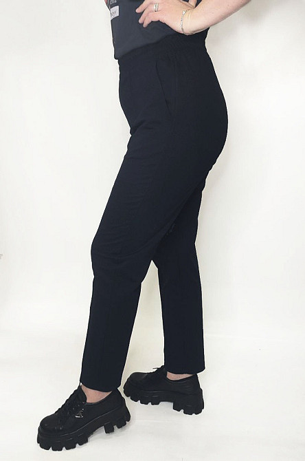 Брюки женские трикотажные Черный 46/48 Харьков - изображение 1