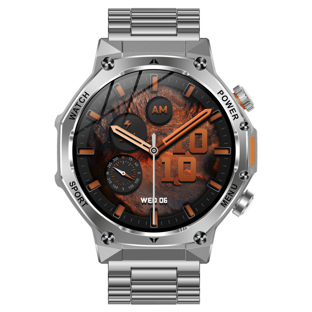 Розумний смарт-годинник Smart Surf X Pro Silver Steel (2 ремінці) Вінниця - фото 12