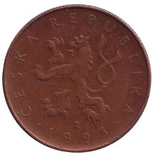 Брно. Монета 10 крон, 1993,96 рік, Чехія. (АС) Полтава - фото 1