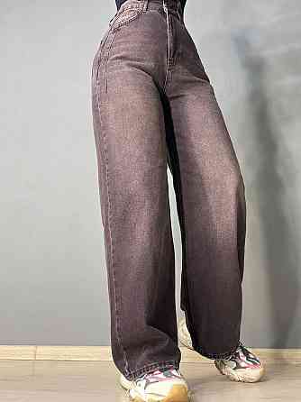 Джинсы женские Its Basic 2499-2 WIDE LEG палаццо с выточками коричневые, коричневый, 38, 38, 73 см, 100 см Киев