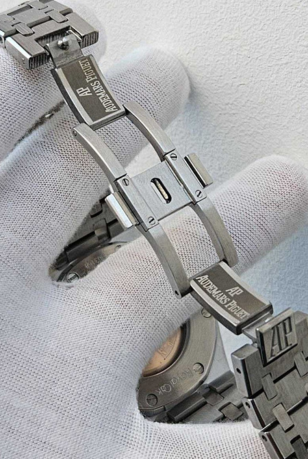 Швейцарський годинник Audemars Piguet Royal Oak Silver White. Харків - фото 2