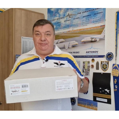 Конструктор Metal Time Колекцiйна модель Ukrainian Dream Exclusive Edition Ан-225 Мрія зібрана двокольорова (MT001EE/READY) Вінниця - фото 6