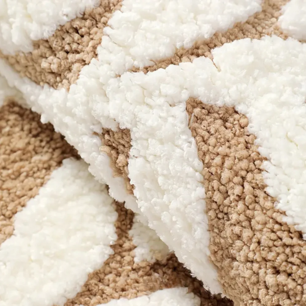 Коврик для ванной и душа коврик для ног в ванную комнату,микрофибра,атискользящий 40х60 см,жёлтый с листьями Каменец-Подольский - изображение 7