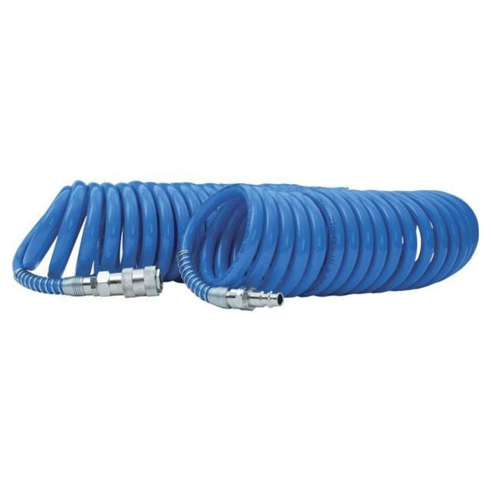 Шланг спиральный полиуретановый 8*12 мм, 5 м с быстроразъемными соединениями Мукачево - изображение 1