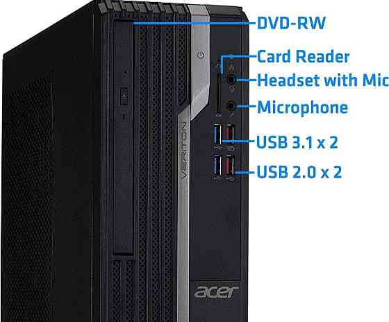 ПК новий системник ACER Veriton X4665G Intel i5 -9400/ 8/500Gb. Київ