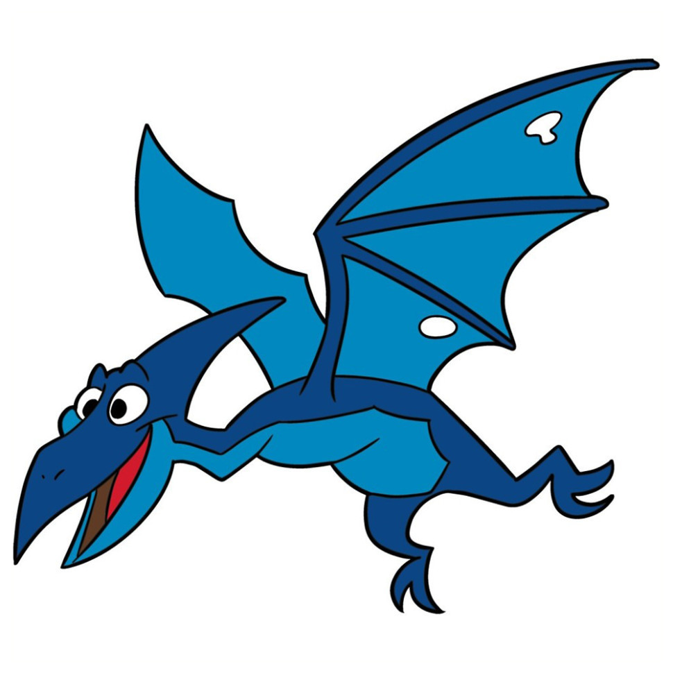 Дитяча розмальовка на полотні "Птерозаврик" 15056-AC 25х30 см Вінниця - фото 1