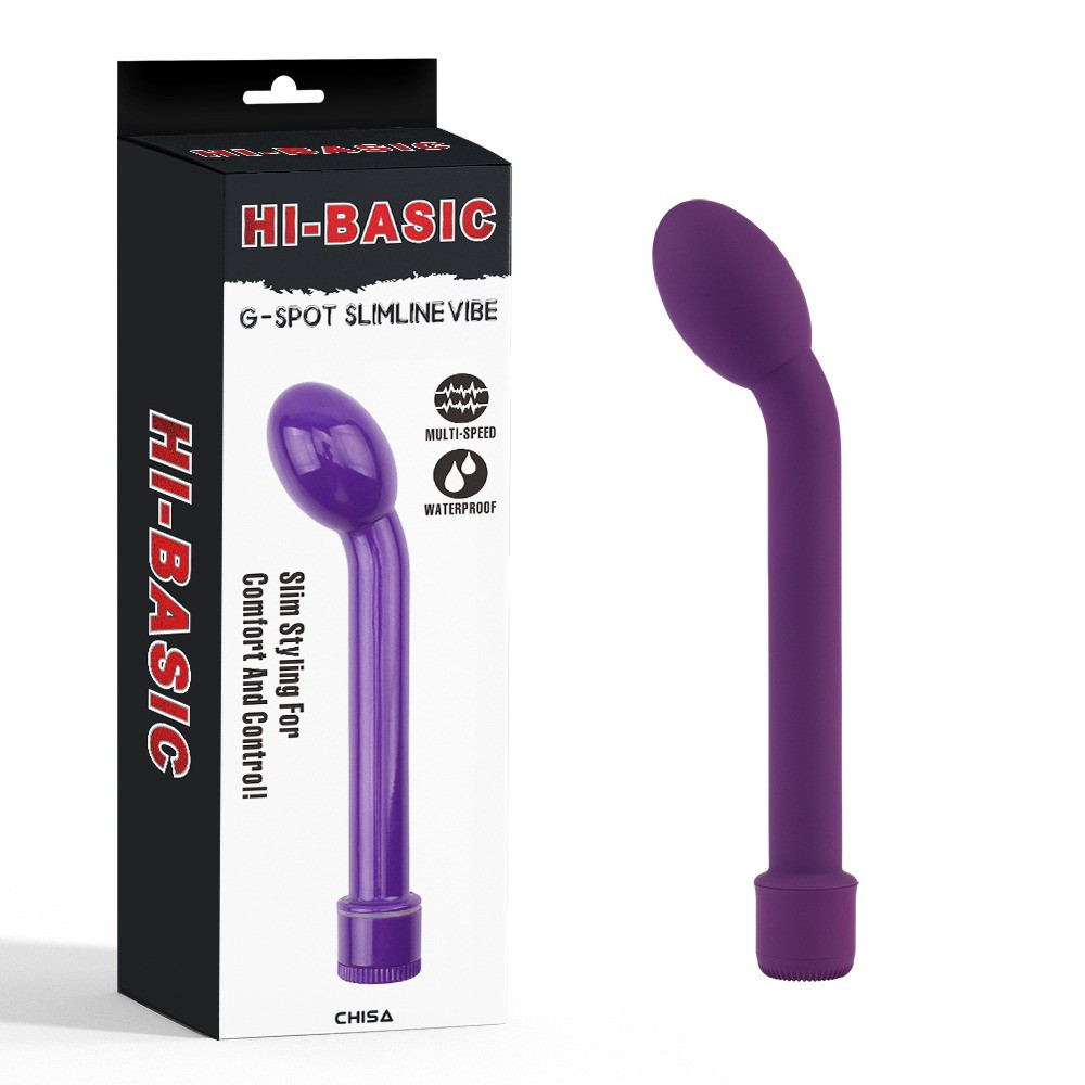 Вибратор Chisa HI-BASIC для точки G, фиолетовый Sex Aura Киев - изображение 1