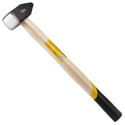 Молоток Sigma 1000г слюсарна дерев&apos;яна ручка (дуб) (4316401) Вінниця