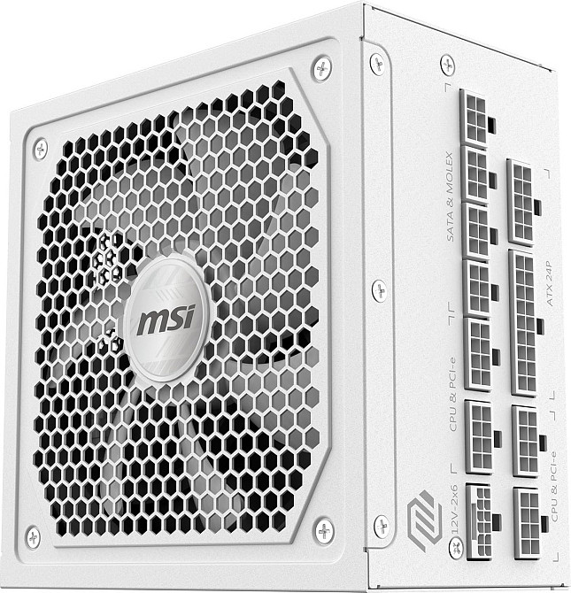 Блок живлення MSI MAG A1000GL PCIE5 White 1000W ( 12430 ) Харків - фото 3