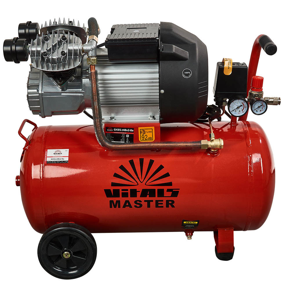Компрессор воздушный Vitals Master GK55.t48v2-8a Харьков - изображение 1