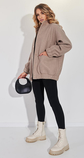 Бомбер кашеміровий ОВЕР (42) Київ - фото 5