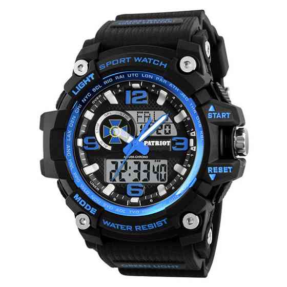 Patriot 012BUBKSBU СБУ Чорні з синім + Коробка SBR Київ