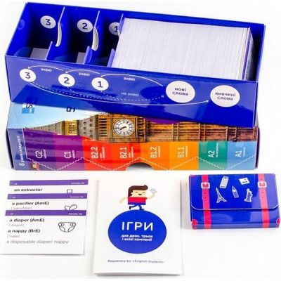 Навчальний набір English Student Картки для вивчення англійської мови Proficient C2 , українська (39122632) Вінниця - фото 4