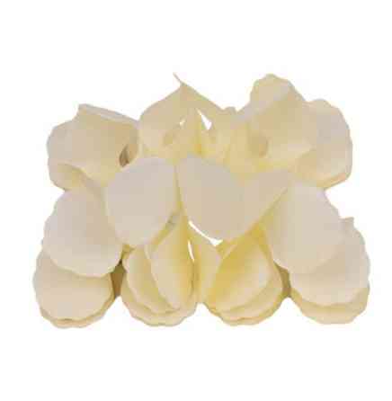 Гирлянда растяжка бумажная 3 м 16 на 11 см айвори Киев