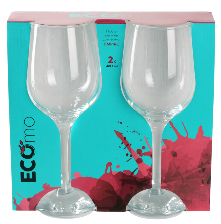 Набор бокалов ECOmo Empire, 2х480 мл (7161076) Киев