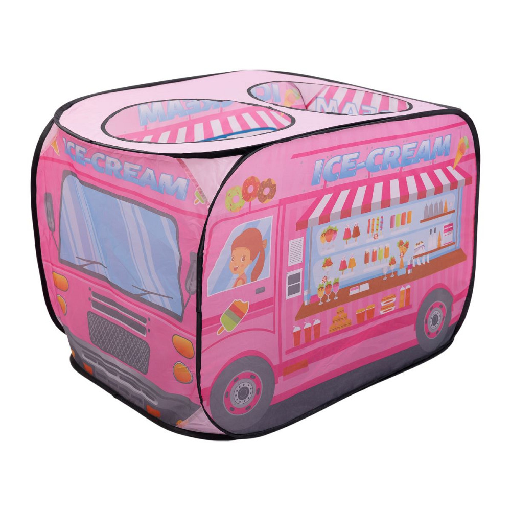 Lugi Дитячий ігровий намет «Фургон з морозивом» 110×70×66 см намет для дівчинки Рожевий HP-S-5N Коломыя - изображение 2