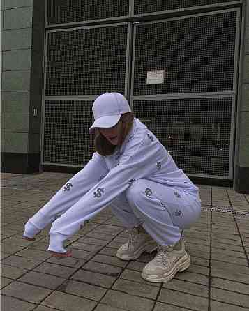 Костюм унісекс із світловідбиваючими доларами | Худі + джогери Черновцы