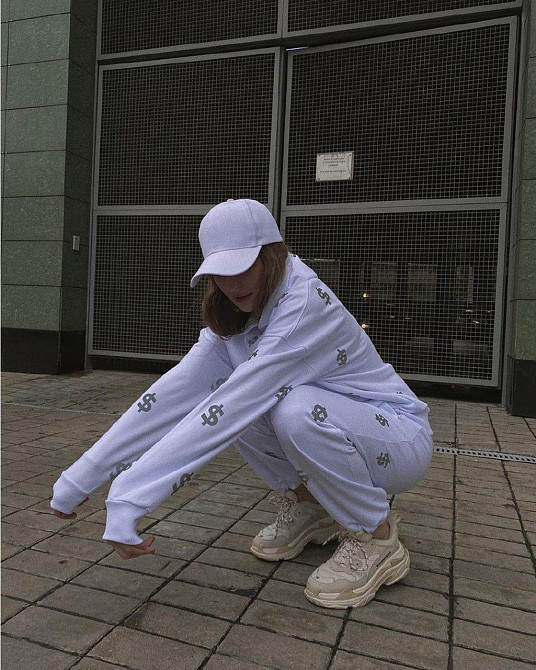 Костюм унісекс із світловідбиваючими доларами | Худі + джогери Чернівці - фото 2