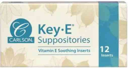 Свечи с витамином Е Carlson Key • E Suppositories 12 шт Киев