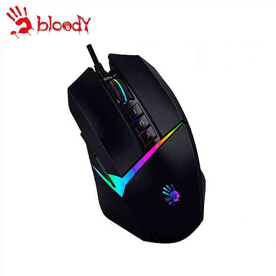 Миша A4Tech Bloody W60 Max Stone Black Чорний Харьков