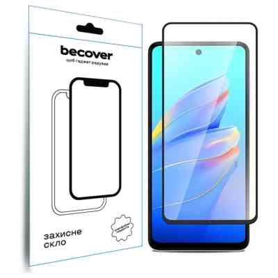 Стекло защитное BeCover Tecno Camon 30 (CL6) Black (712499) Винница