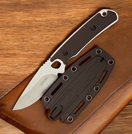 Ніж мисливський Kershaw Steppe, 699 Brown-Silver Дніпро