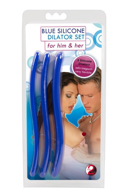Набір уретральних стимуляторів Silikon Dilator 3er Set Sex Aura Київ - фото 1