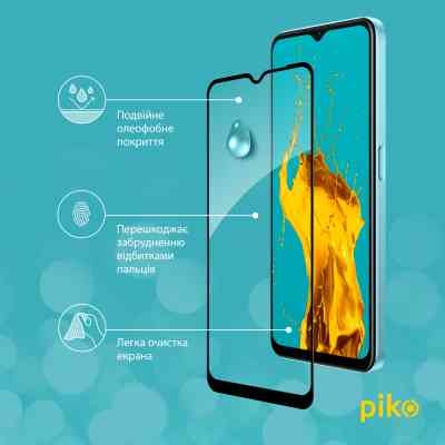 Стекло защитное Piko Full Glue Oppo A57 (1283126546273) Винница