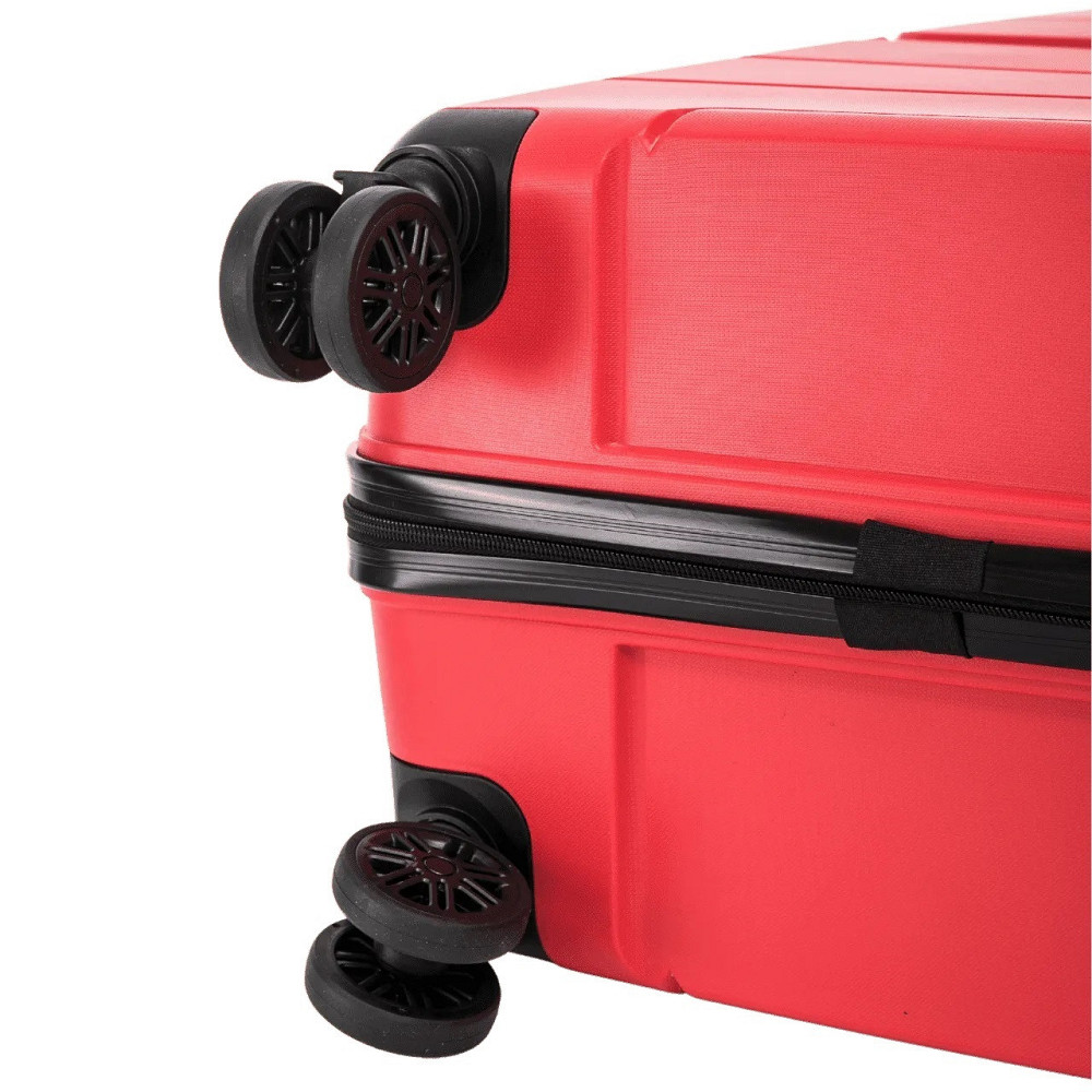Чемодан полипропиленовый WINGS PP06 средний 69 см красный Киев - изображение 8