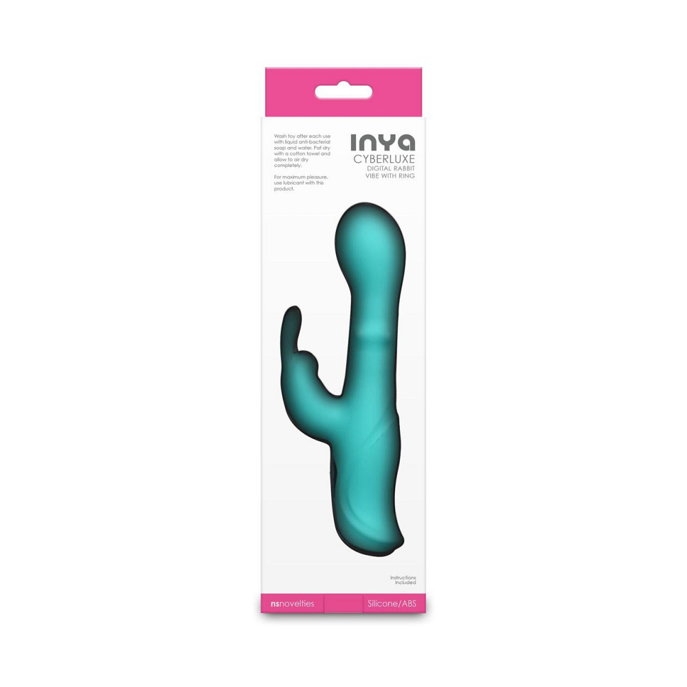 Вібратор-кролик NS Novelties INYA - Cyberluxe - Aqua Sex Aura Київ - фото 4