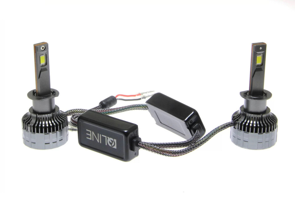 Комплект світлодіодних ламп Qline Optima H1 6000K (2шт) 12V Харків - фото 1