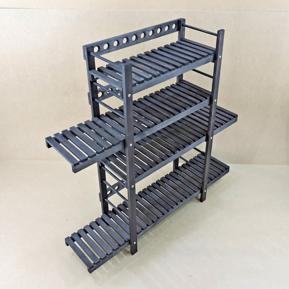 Підставка для квітів "Ле-Роз 3" венге Миколаїв - фото 6