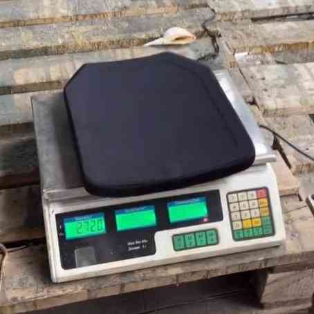 Комплект керамических бронеплит Strike face 6 класс NIJ IV 2.7кг (Бронепластины) Киев