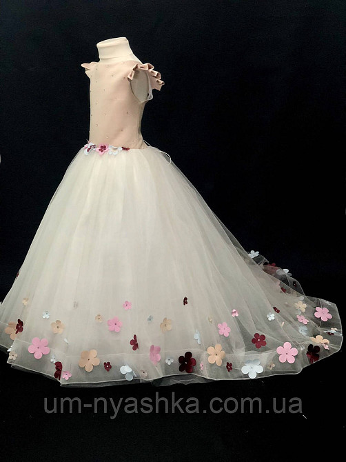 Длинное платье со шлейфом Элизабет на 4-5, 6-7 лет Кривой Рог - изображение 8