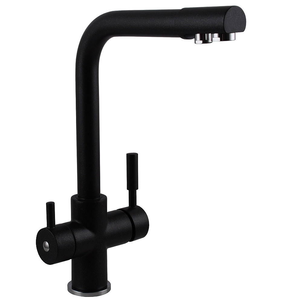 Змішувач для кухні під осмос Globus Lux LAZER GLLR-0888-1-ONIX Тернополь - изображение 1