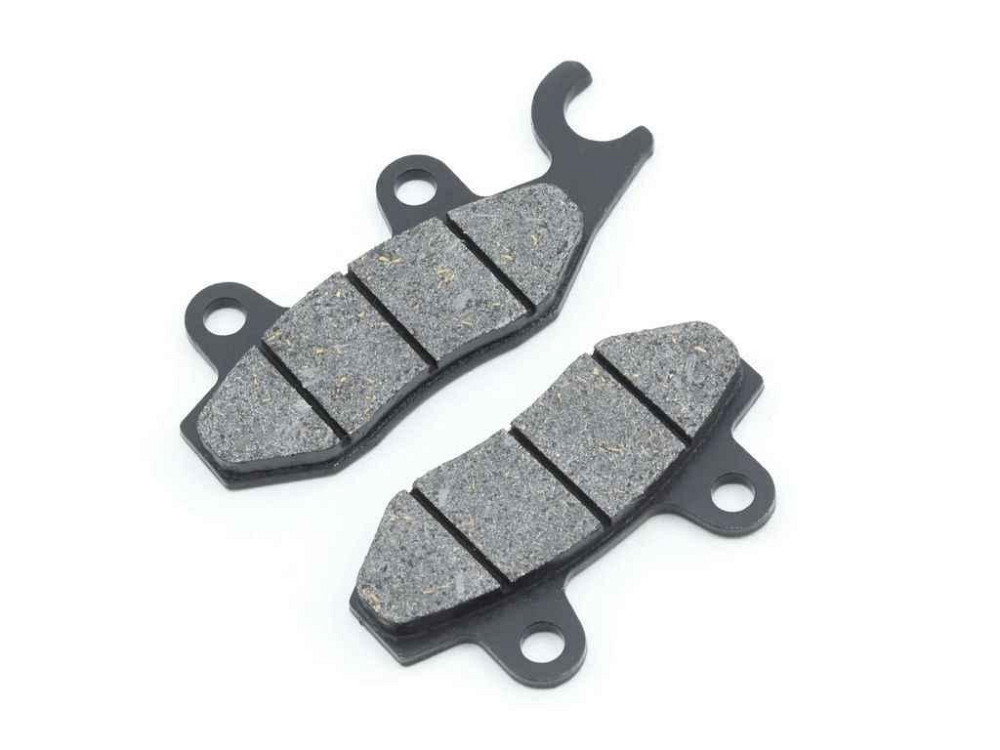 Колодки тормозные (диск) 4T GY6 50-150 (RACE/STORM, ухо в право, черные) арт.K-5084 ТМ ZUNA Киев - изображение 1