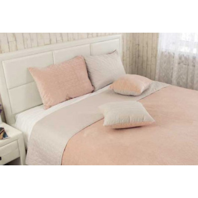 Подушка Руно Подушка 40х40 декоративная Velour "Almond" (311.55_Almond) Вінниця - фото 1